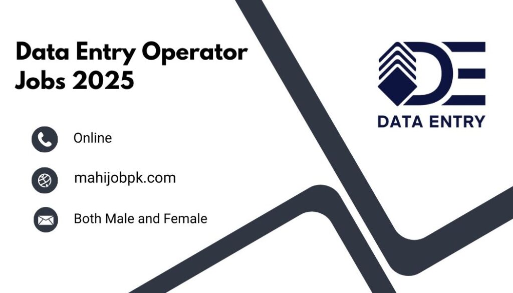 Data Entry Operator Jobs 2025