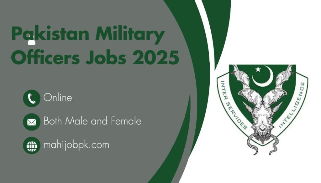 Pakistan Military Officers Jobs 2025