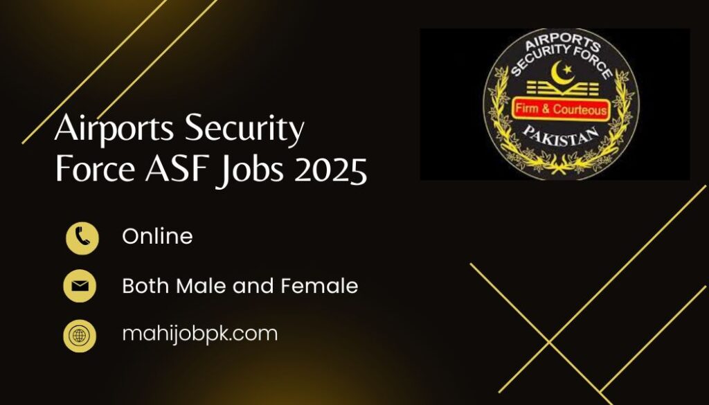 Airports Security Force ASF Jobs 2025