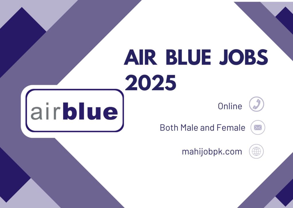 Air Blue Jobs 2025