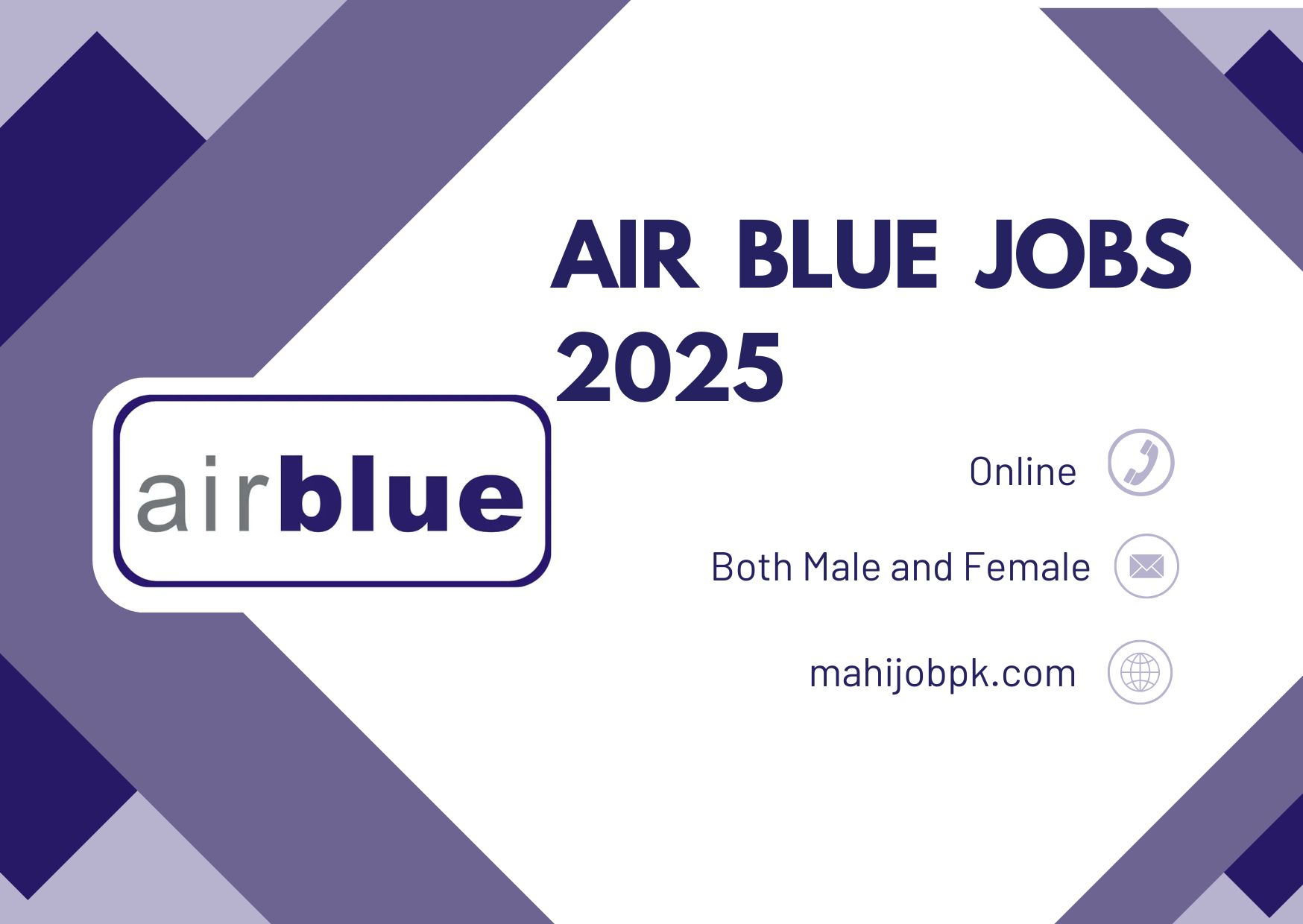 Air Blue Jobs 2025