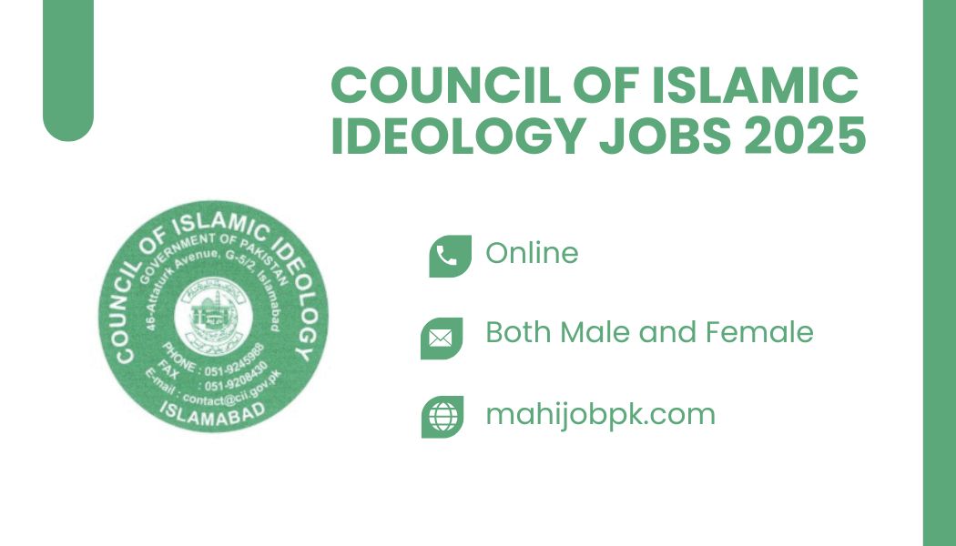 Council of Islamic Ideology Jobs 2025