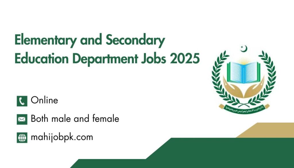 Elementary and Secondary Education Department Jobs 2025