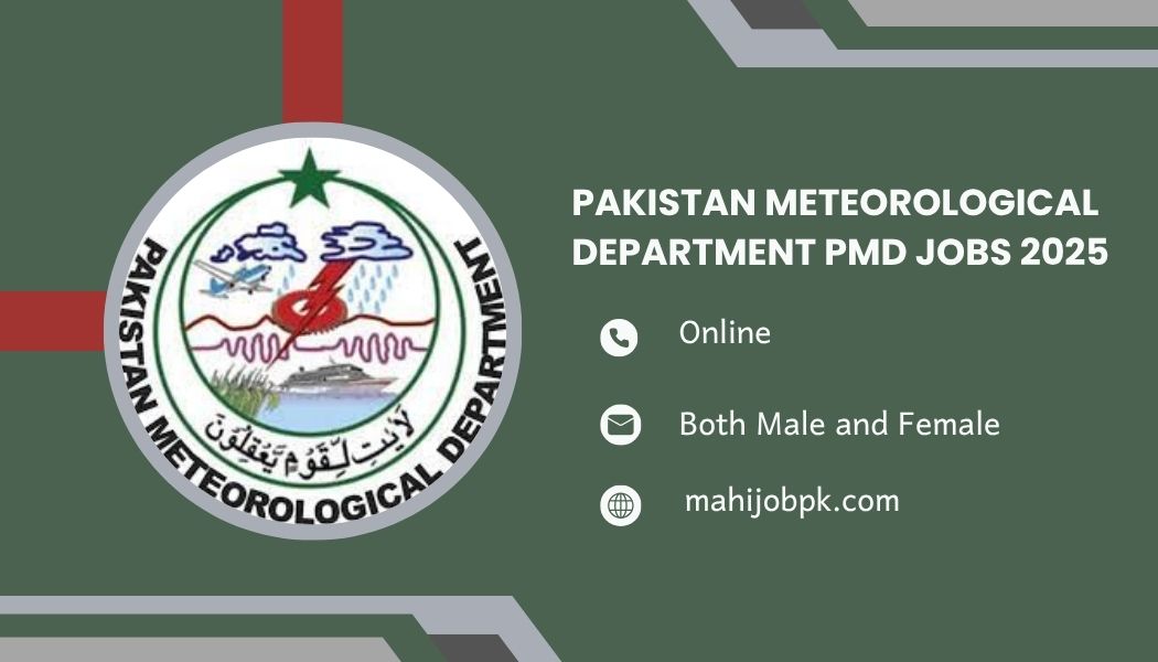 Pakistan Meteorological Department PMD Jobs 2025
