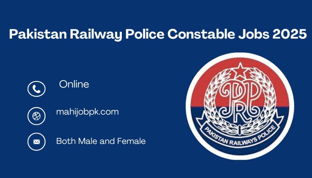 Pakistan Railway Police Constable Jobs 2025