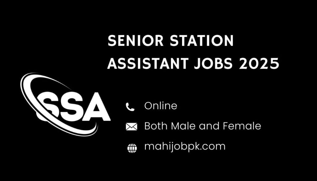 Senior Station Assistant Jobs 2025